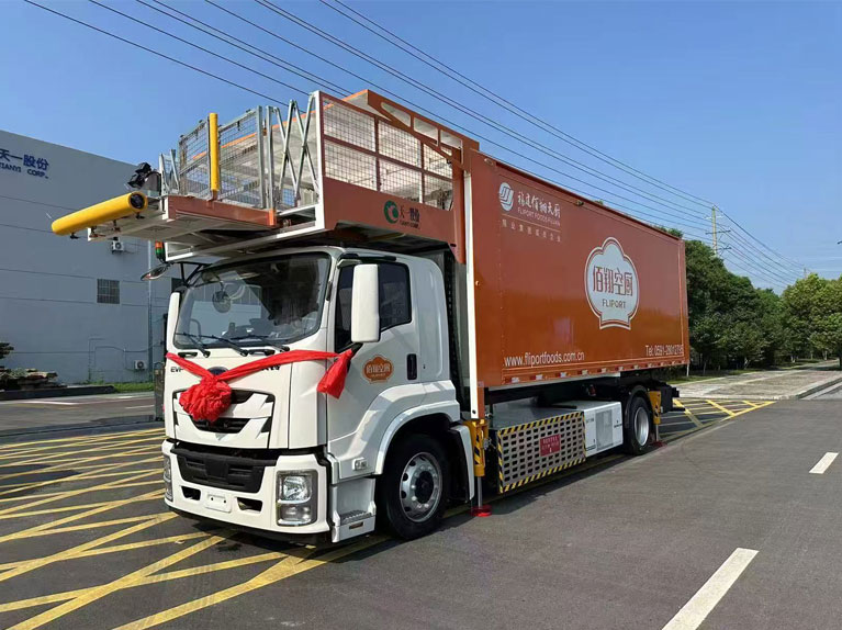 Aircraft Catering Truck (Electric type) Самолетный грузовик (электрический тип)