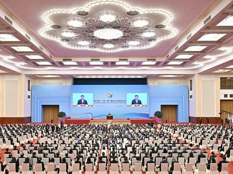 Ма Хайбин, председатель Тяньи, был приглашен принять участие в 3-м саммите международного сотрудничества «Пояс и путь».