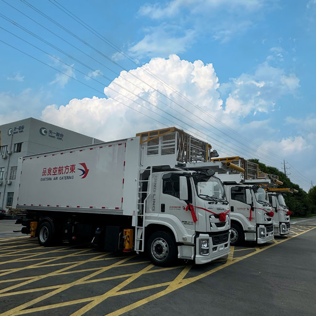 Автоматический грузовик с общественным питанием Isuzu
