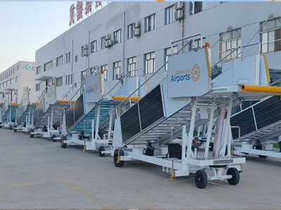 Пассажирские лестницы с ручным приводом без электропривода