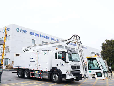 Противообледенительная машина для самолетов Tiaany JSTY9600I доставлена ​​в Казахстан