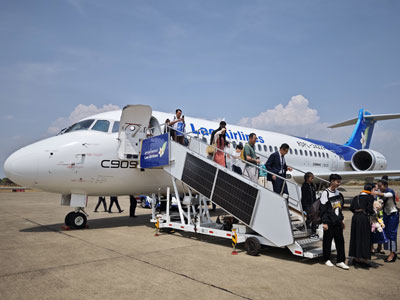 Tianyi помогает Comac C909 взлететь в Юго -Восточную Азию