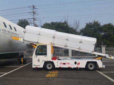 Система безопасности док-станции для погрузчика с ленточным конвейером