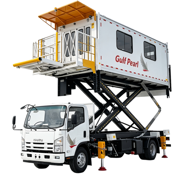Дизельный грузовик Ambulift для аэропорта